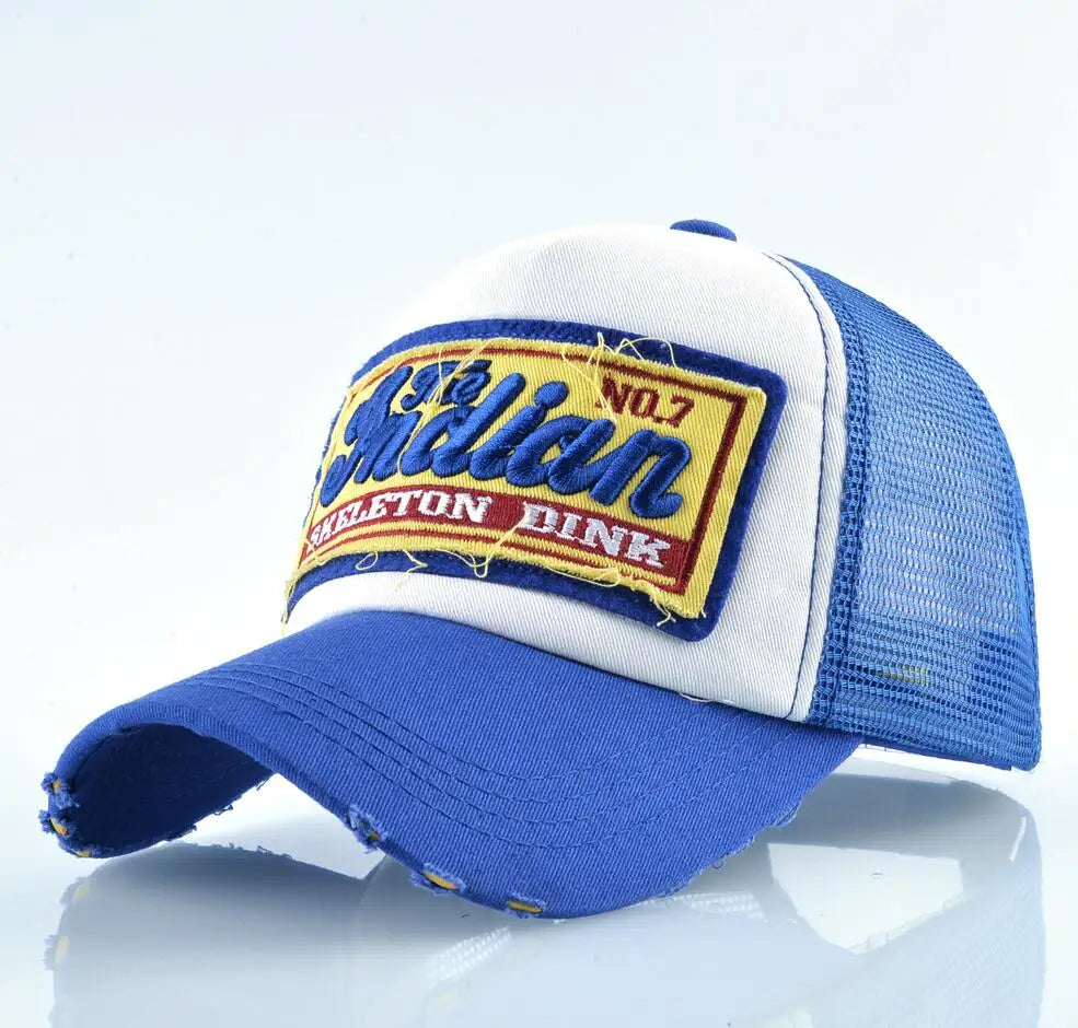 Fashion Letter Embroidery Baseball Cap for Men Women Summer Breathable Mesh Snapback Hat Unisex Hip Hop Trucker Bone Gorras