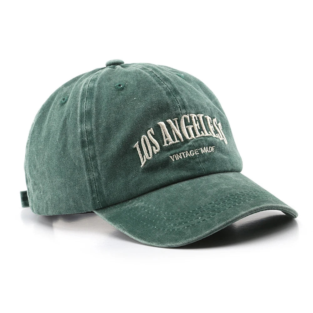 Summer Blue Green Denim Caps for Men Women Vintage American Street Hip Hop Baseball Cap Snapback Trucker Hats Casquette Homme