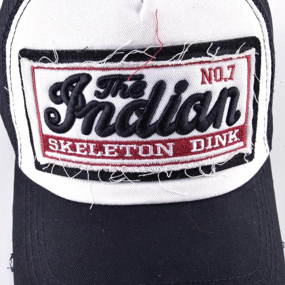Fashion Letter Embroidery Baseball Cap for Men Women Summer Breathable Mesh Snapback Hat Unisex Hip Hop Trucker Bone Gorras