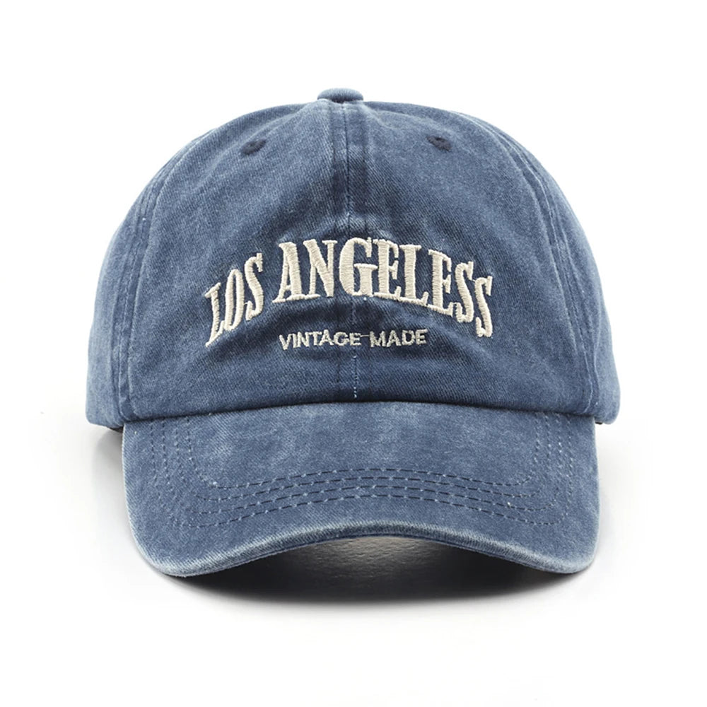 Summer Blue Green Denim Caps for Men Women Vintage American Street Hip Hop Baseball Cap Snapback Trucker Hats Casquette Homme