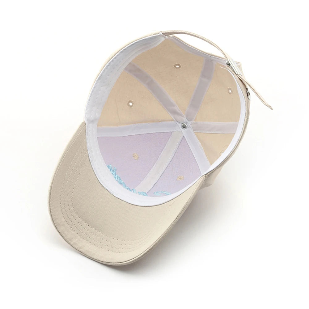 2025 Brand Green Beige Baseball Cap for Men Cotton Hip Hop Caps Letter Embroidery Summer Women Trucker Hat Bone Masculino