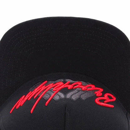 Brand FLIGHT CAP BROOKLYN Black Hip Hop Snapback Hat for Men Women Adult Outdoor Casual Sun Baseball Cap Bone Rose Cap
