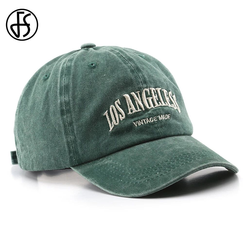 Summer Blue Green Denim Caps for Men Women Vintage American Street Hip Hop Baseball Cap Snapback Trucker Hats Casquette Homme