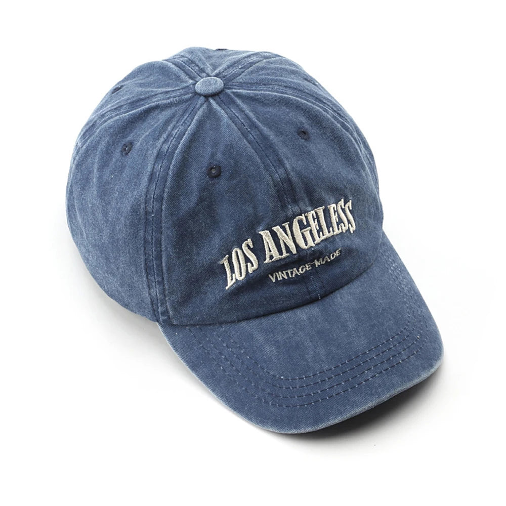 Summer Blue Green Denim Caps for Men Women Vintage American Street Hip Hop Baseball Cap Snapback Trucker Hats Casquette Homme
