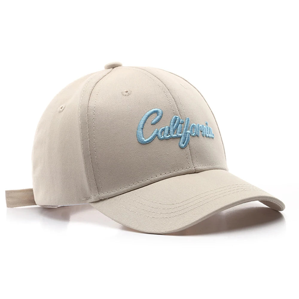 2025 Brand Green Beige Baseball Cap for Men Cotton Hip Hop Caps Letter Embroidery Summer Women Trucker Hat Bone Masculino