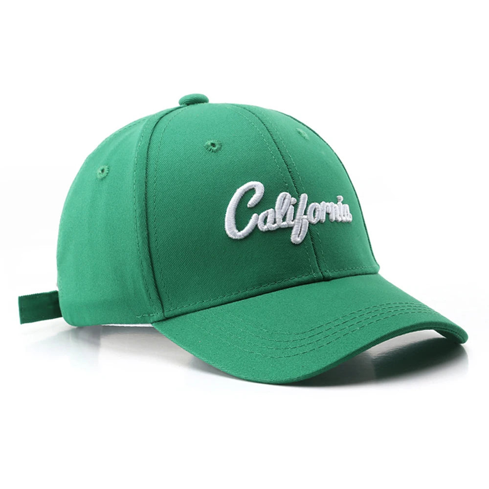 2025 Brand Green Beige Baseball Cap for Men Cotton Hip Hop Caps Letter Embroidery Summer Women Trucker Hat Bone Masculino