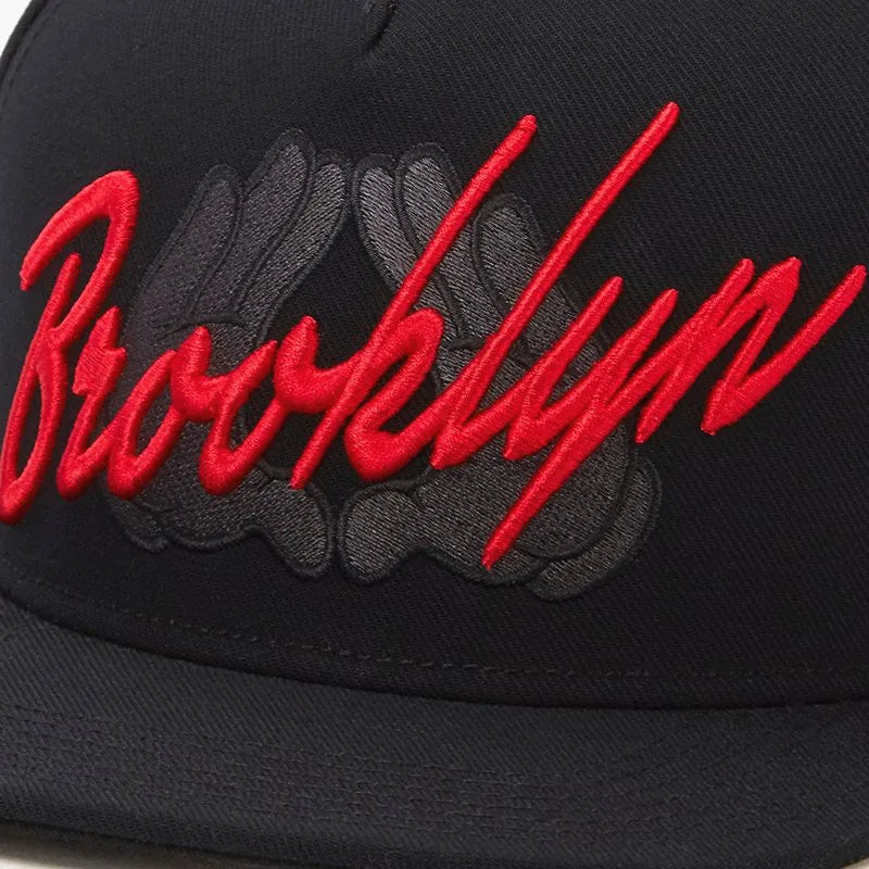 Brand FLIGHT CAP BROOKLYN Black Hip Hop Snapback Hat for Men Women Adult Outdoor Casual Sun Baseball Cap Bone Rose Cap